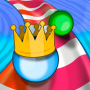 Join the waterpark adventure in Aquapark Balls Party game! It's a ball rolling game where players ride the ball down a lively water park, collect colorful balls and become the ultimate champion!