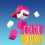 Color Rush is an exciting action game where you will experience exciting challenges with jumps and speed. With eye-catching graphics and simple but extremely attractive gameplay, this game will definitely bring you great moments of entertainment.