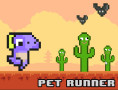Pet Runner is a fast-paced platform game where you accompany your adorable pet on an endless journey. Your pet will automatically run forward, and you need quick reflexes to help them overcome challenges along the way.