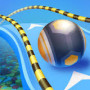 Slope Ball Racing is a ball racing game set in a vibrant environment filled with obstacles. It features competitive racing to test your reflexes and precision.